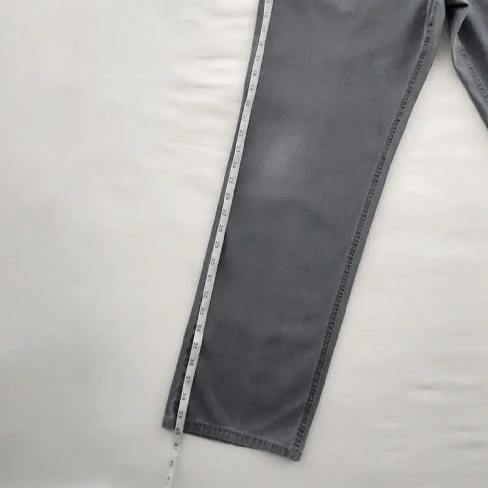 Hiltl Dude Men's Contemporary Fit Denim Straight Leg Jeans Gray Size 36/34 - Picture 4 of 12